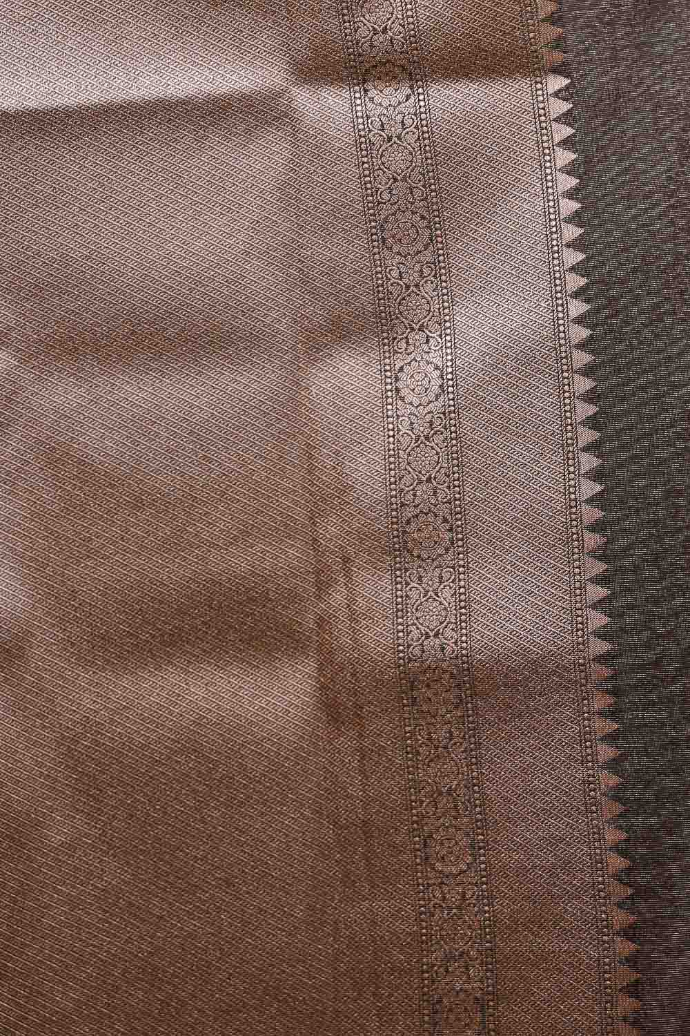 Cream Semi Tissue Saree