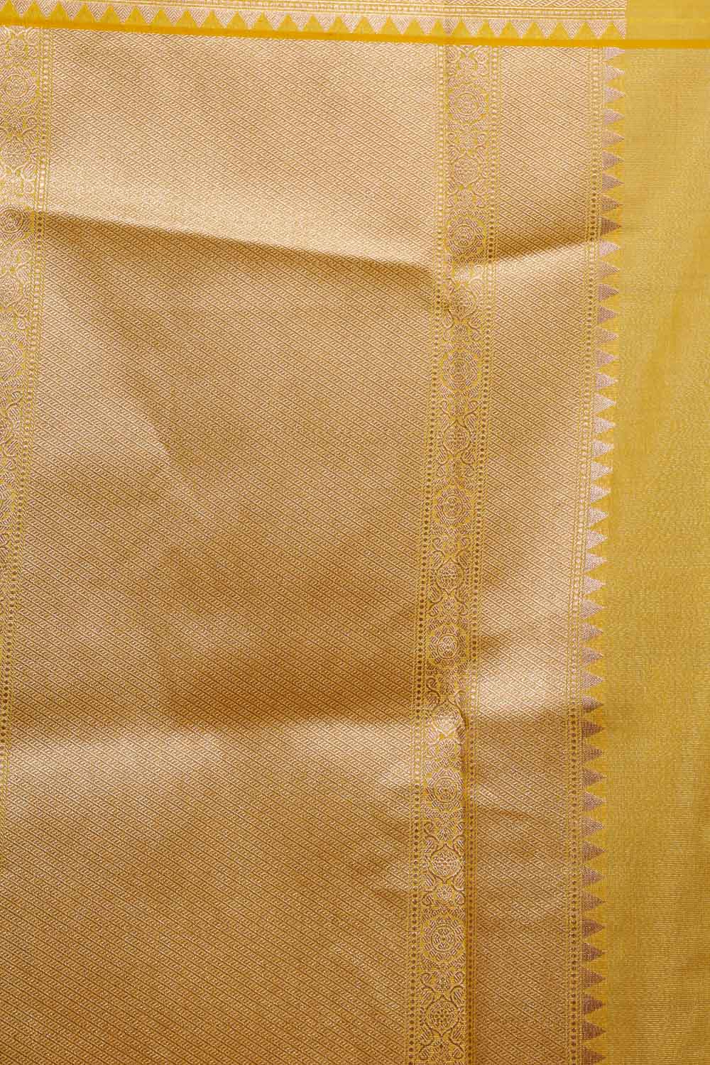 Cream Semi Tissue Saree