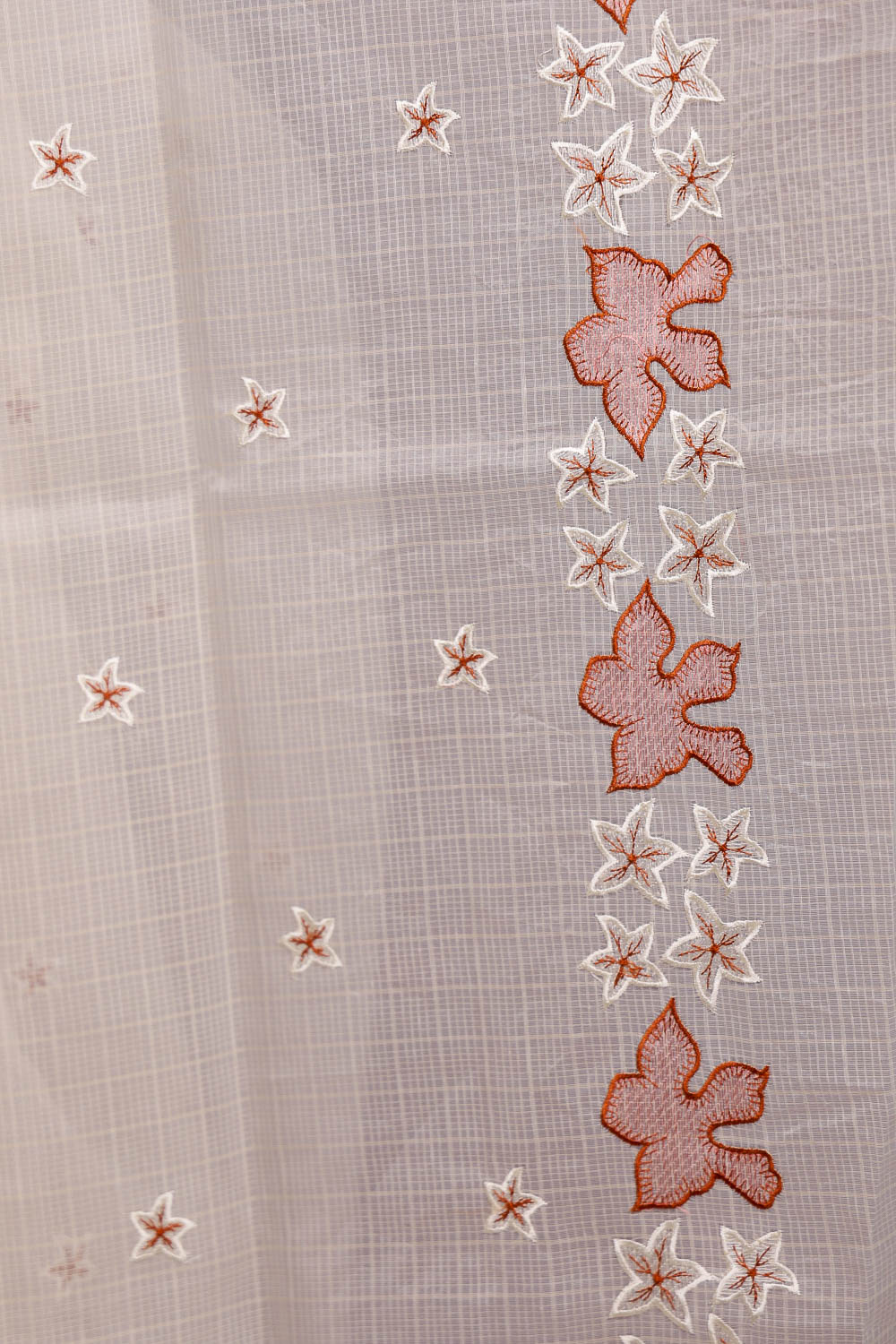 Cream Kota Saree