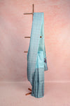 Powder Blue Kancheepuram Silk Saree