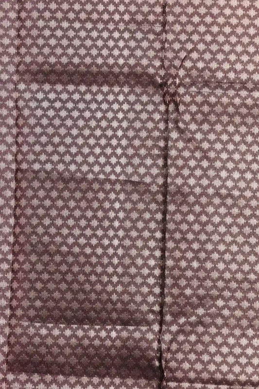 Grey Brown Kancheepuram Silk Saree