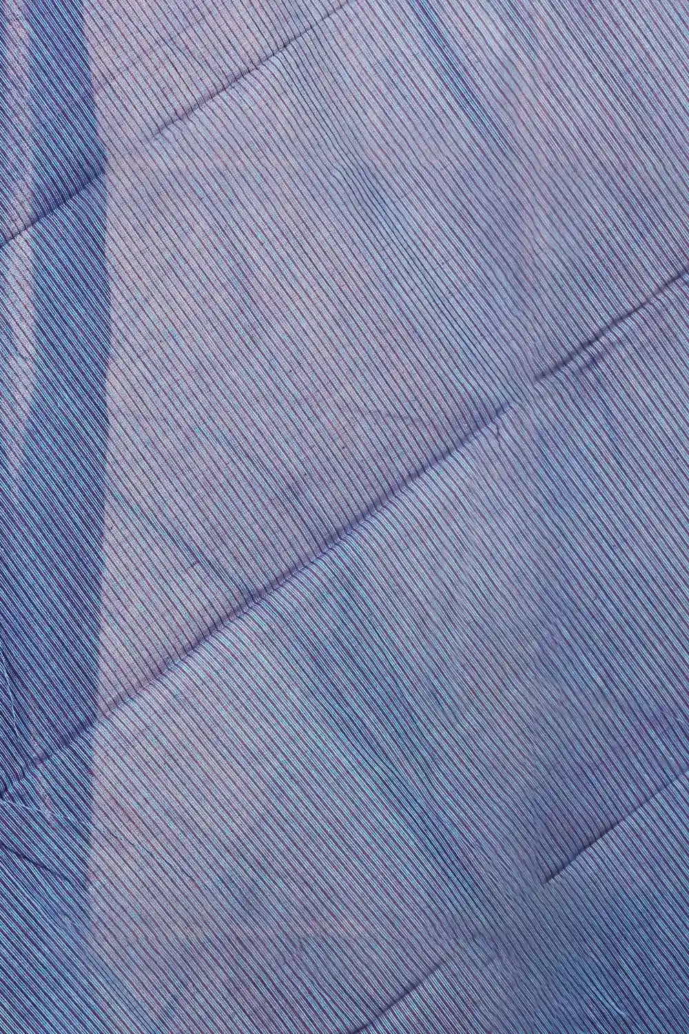 Blue Pure Cotton Saree