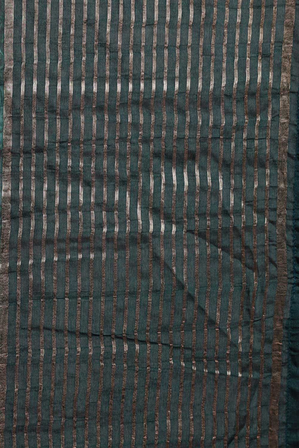 Pastel Green Semi Silk Saree