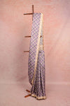 Cream Semi Jute Saree