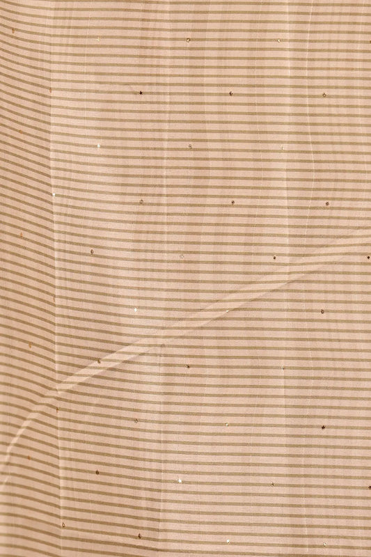 Off White Semi Tussar Saree