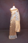 Gold Semi Tissue Saree