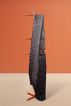 Black Semi Jute Saree