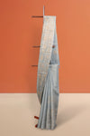 Powder Blue Semi Tissue Saree