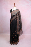 Black Net Kota Saree - Seematti