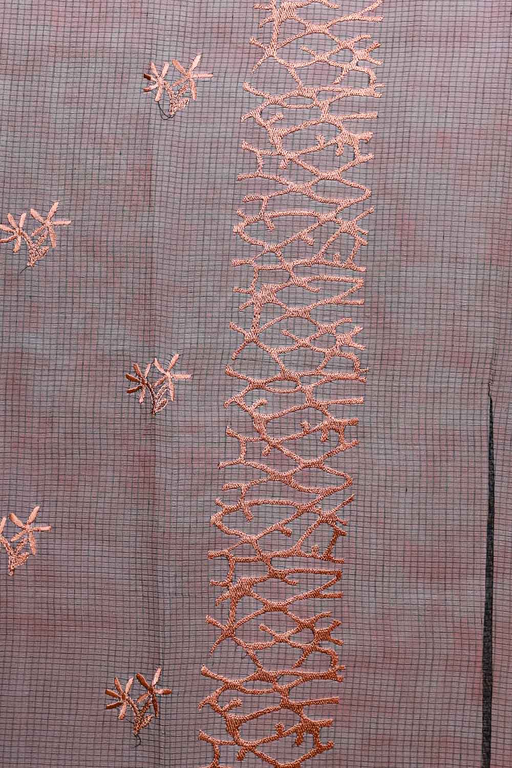 Black Net Kota Saree