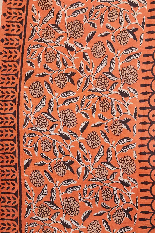 Off White Semi Chanderi Saree