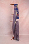 Blue Semi Chanderi Saree
