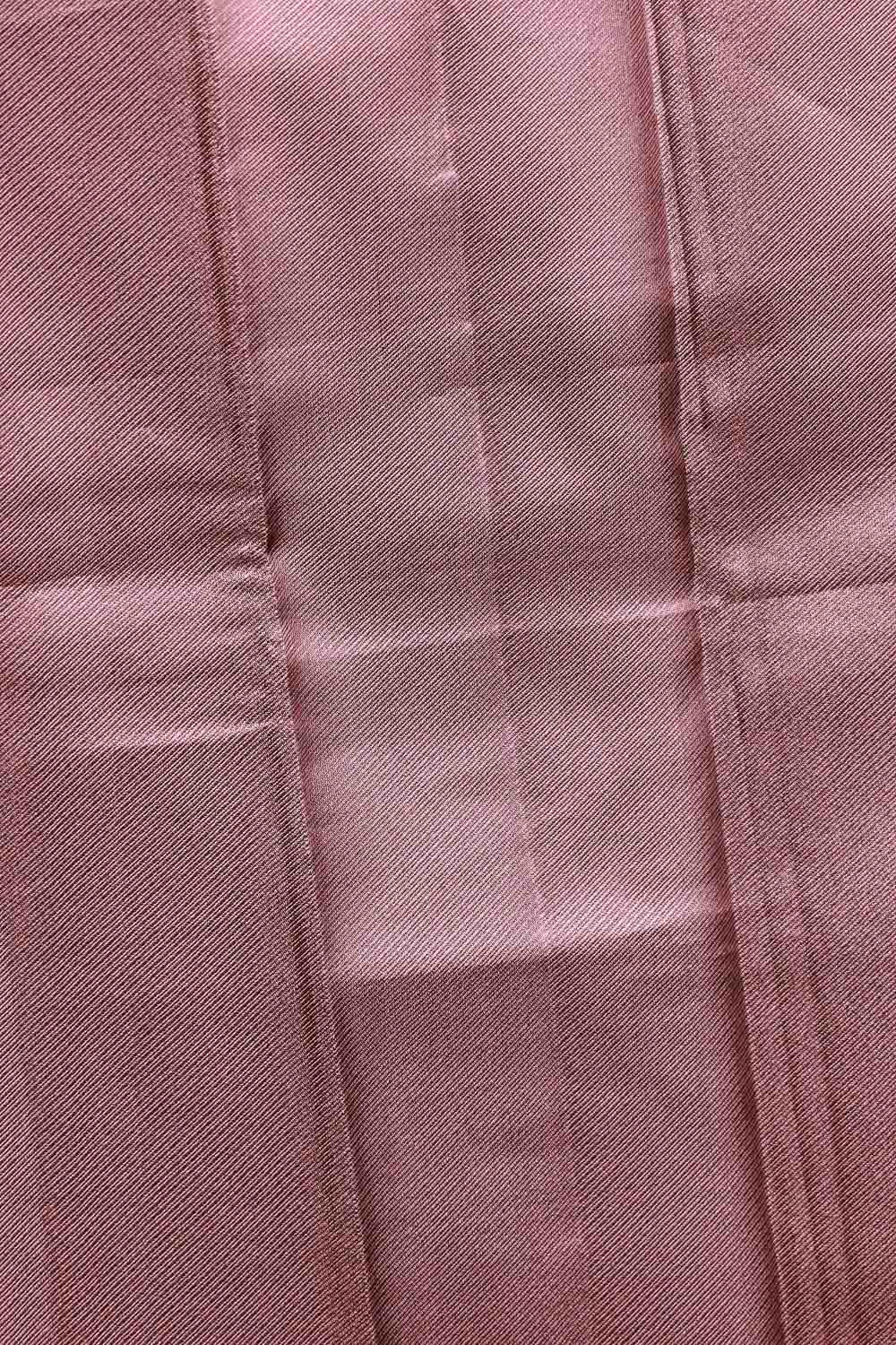 Rose Gold Semi Silk Saree