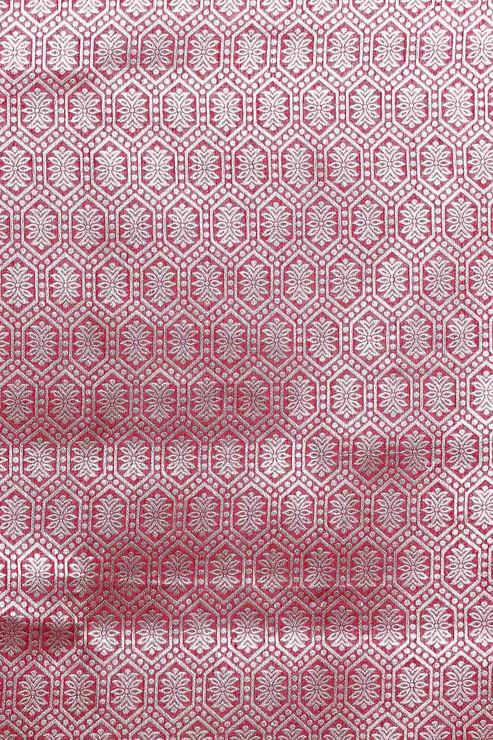 Wine Semi Silk Saree
