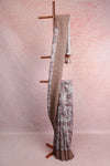 Light Grey Semi Tussar Saree