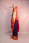 Violet Kancheepuram Silk Saree