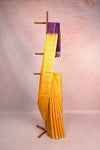 Yellow Kancheepuram Soft Silk Saree