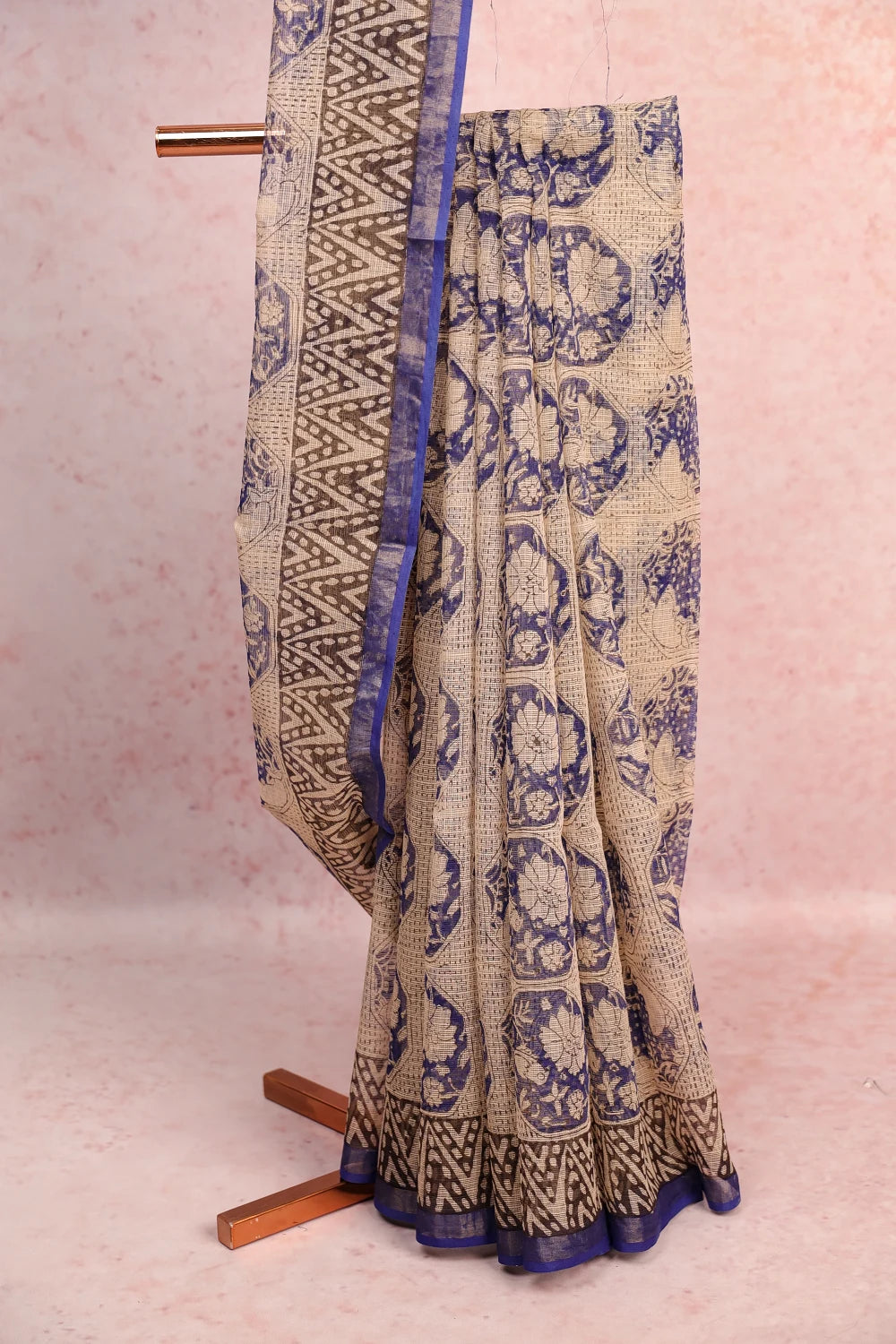 Cream Silky Kota Saree