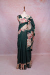 Green Semi Silk Saree