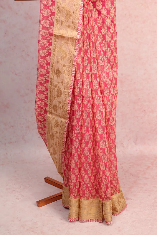 Magenta Kota Saree