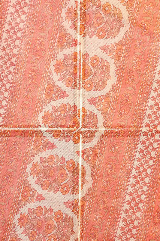 Cream Net Kota Saree