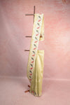 Pista Green Semi Tussar Saree