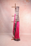 Rani Pink Tussar Banarasi Saree