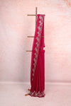 Purple Organza Saree
