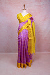 Lavender Kora Saree