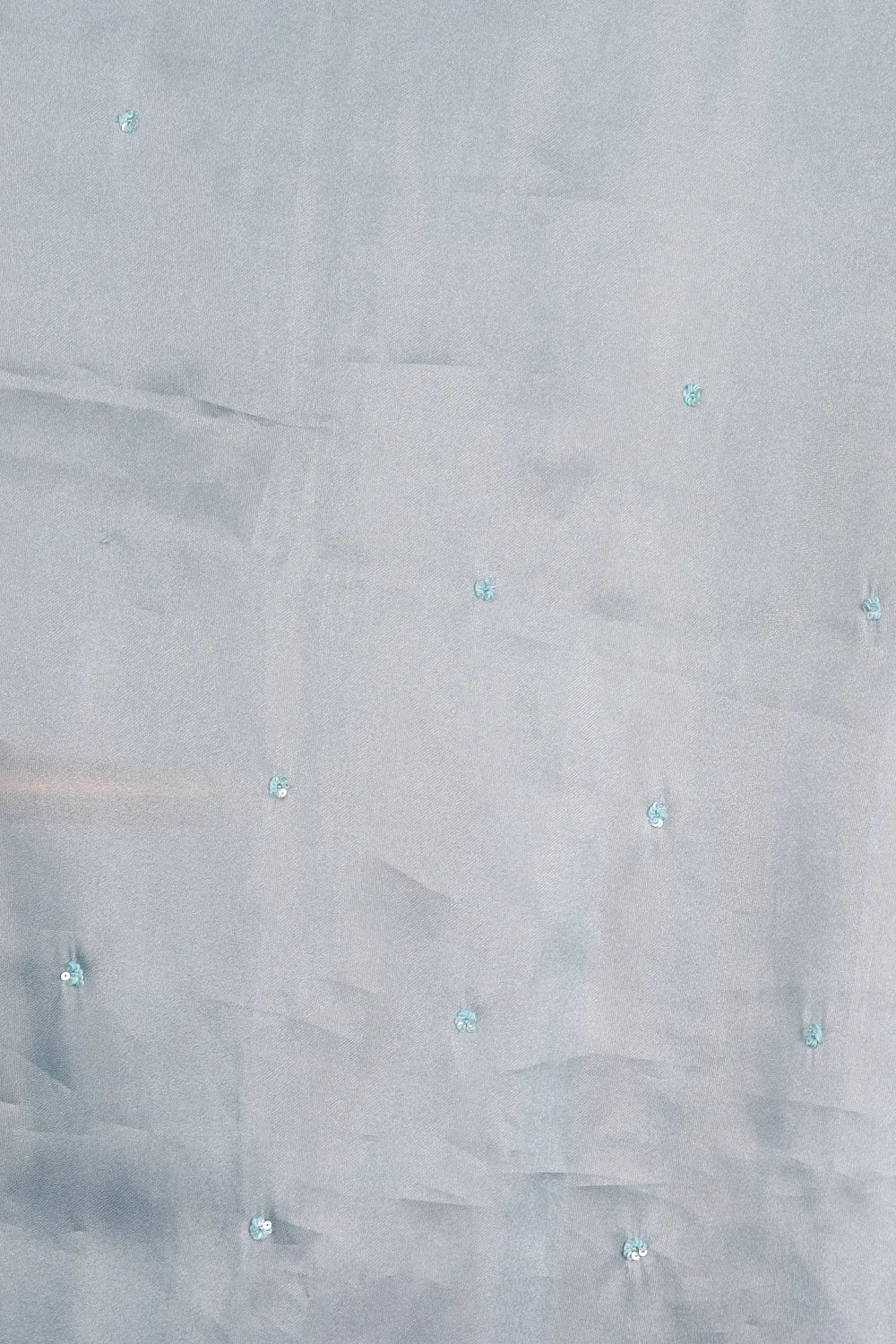 Powder Blue Tissue Organza Saree