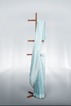 Powder Blue Tissue Organza Saree