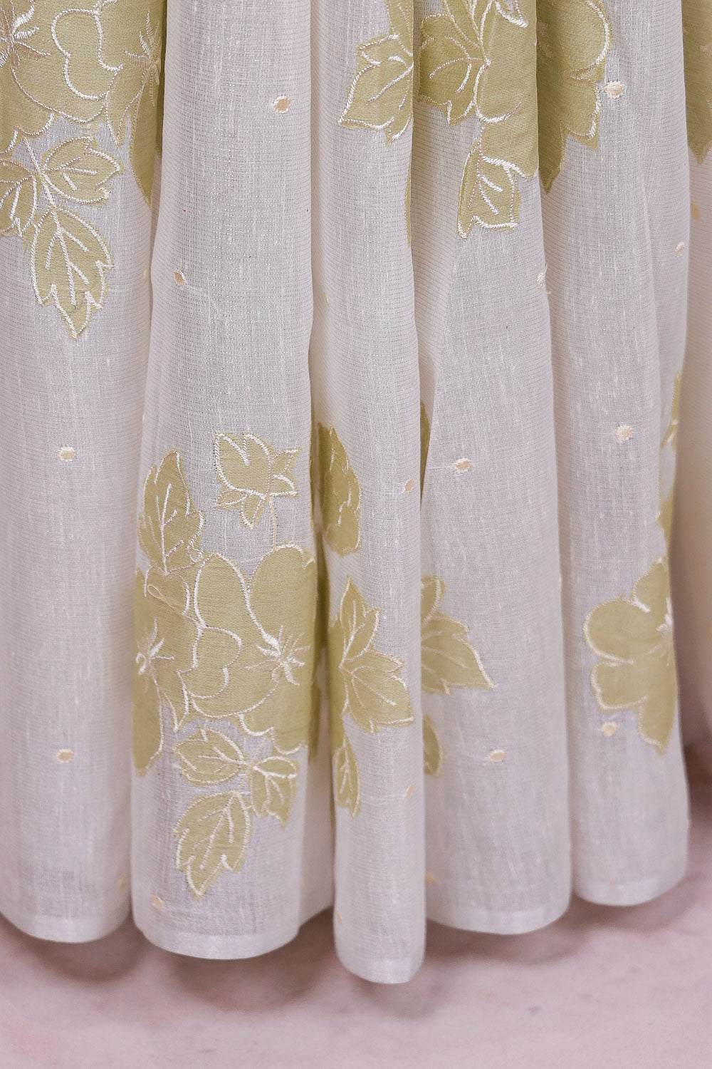 Off White Tissue Kota Saree