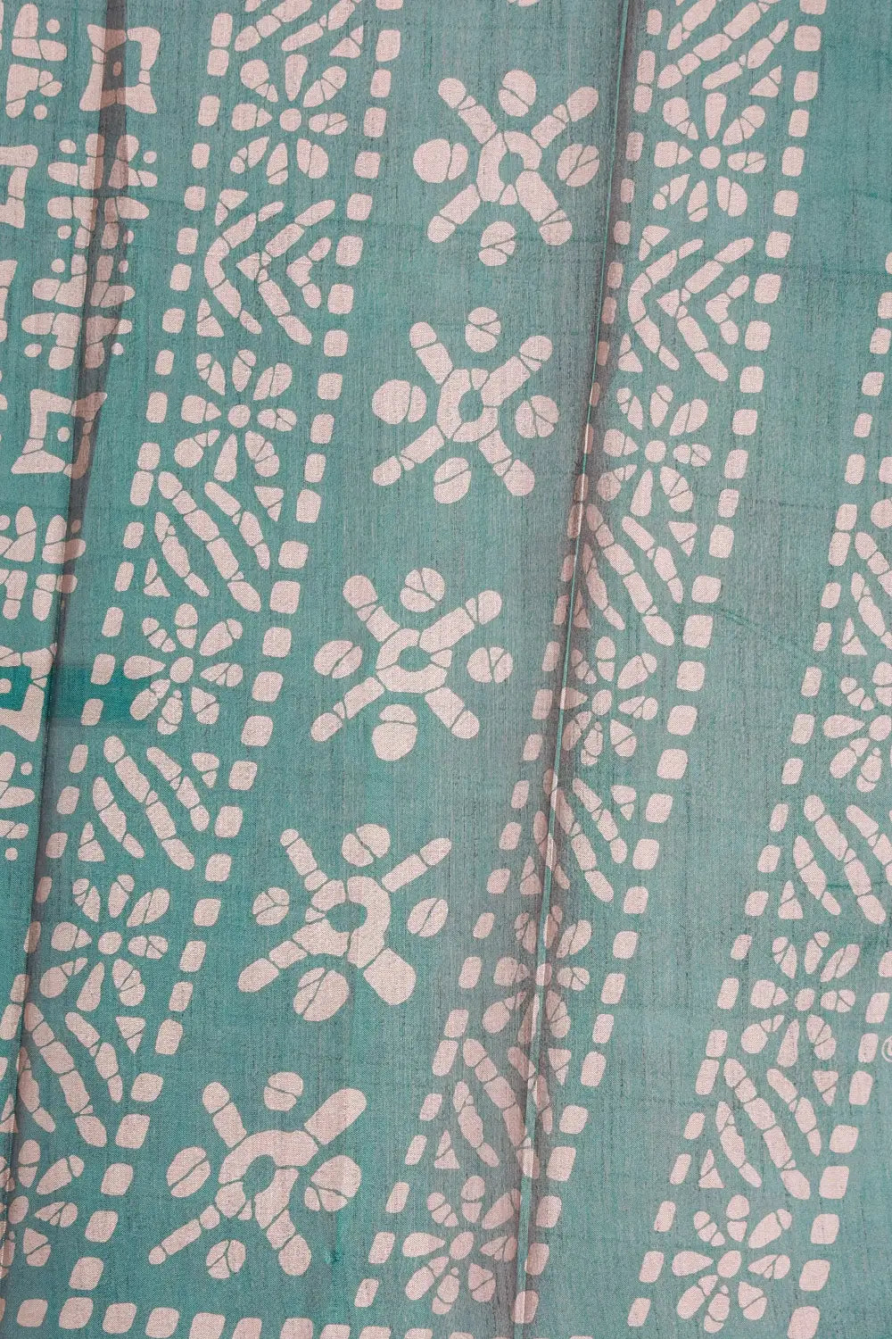 Peacock Green Silky Kota Saree