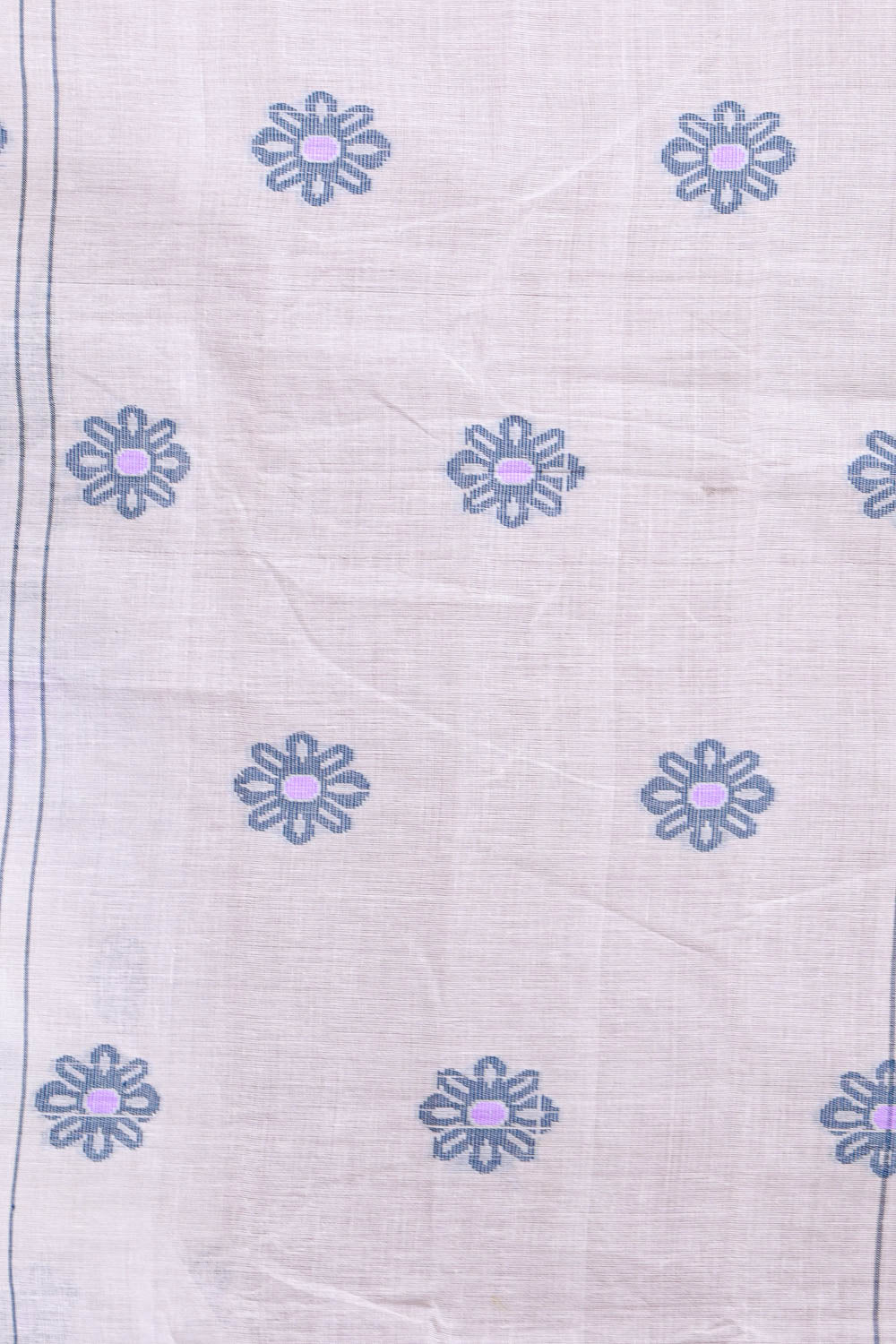 White Cotton Saree