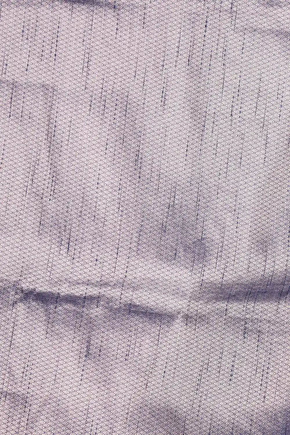 Greyish Blue Semi Banarasi Saree