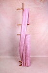 Lavender Lilac Semi Tussar Saree