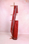 Maroon Net Kota Saree