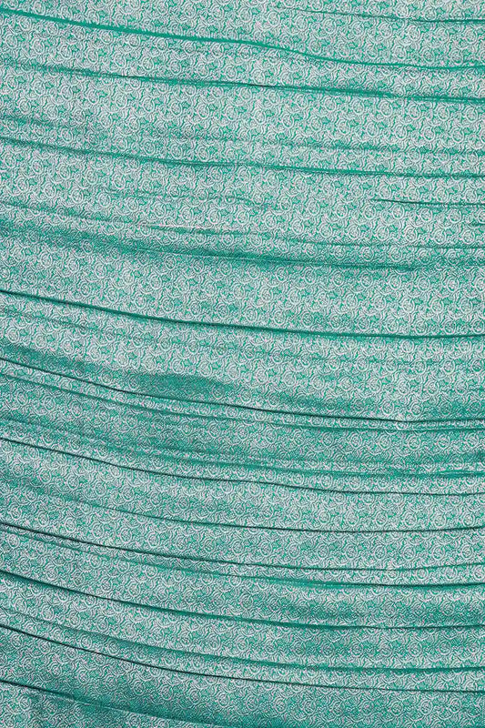 Royal Blue Semi Banarasi Saree