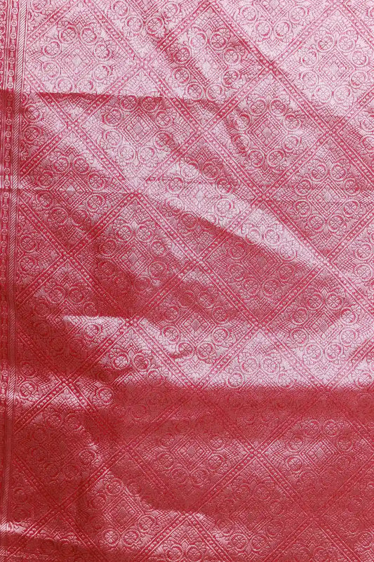 Wine Banarasi Georgette Saree