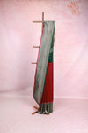 Dark Wine Banarasi Georgette Saree