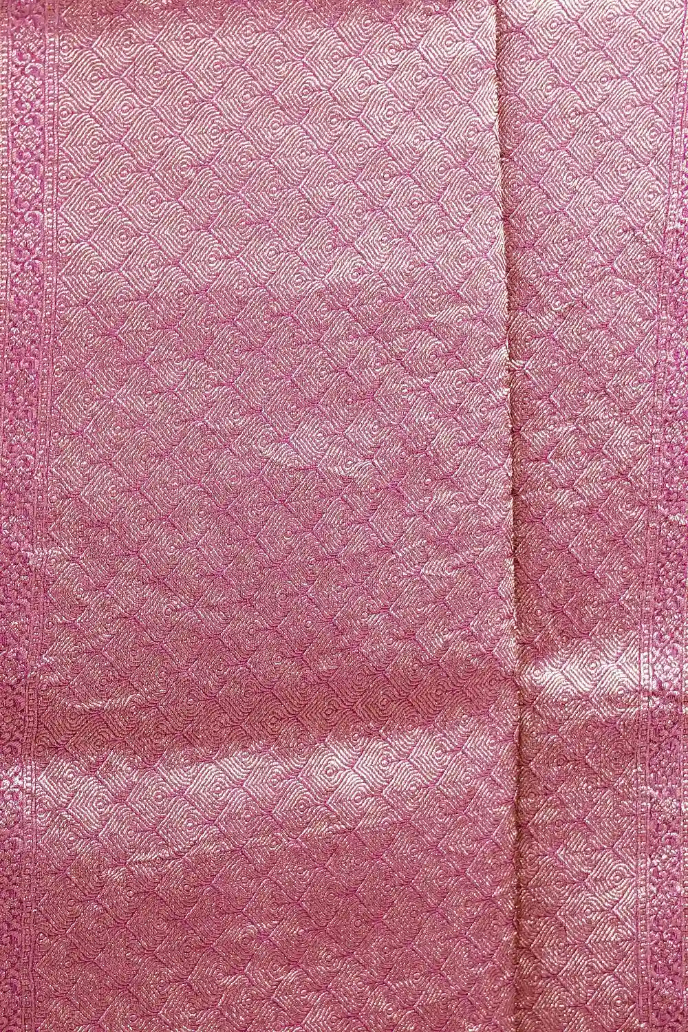 Violet Satin Silk Semi Silk Saree