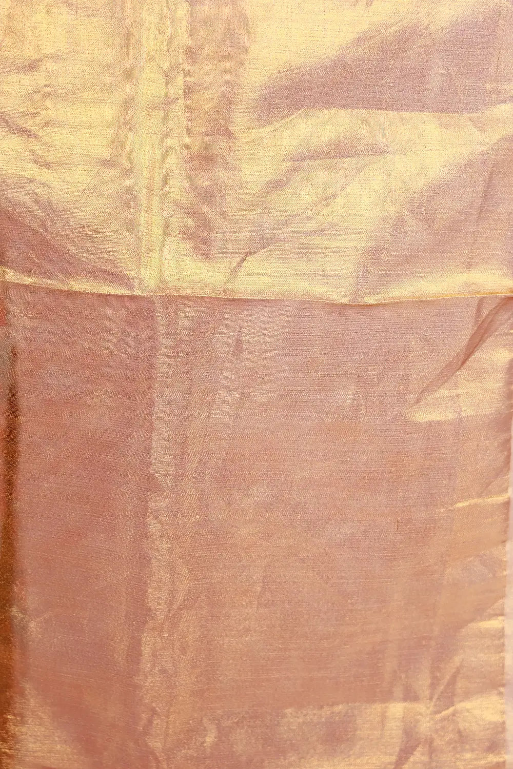 Gold Mul Mul Tissue Saree