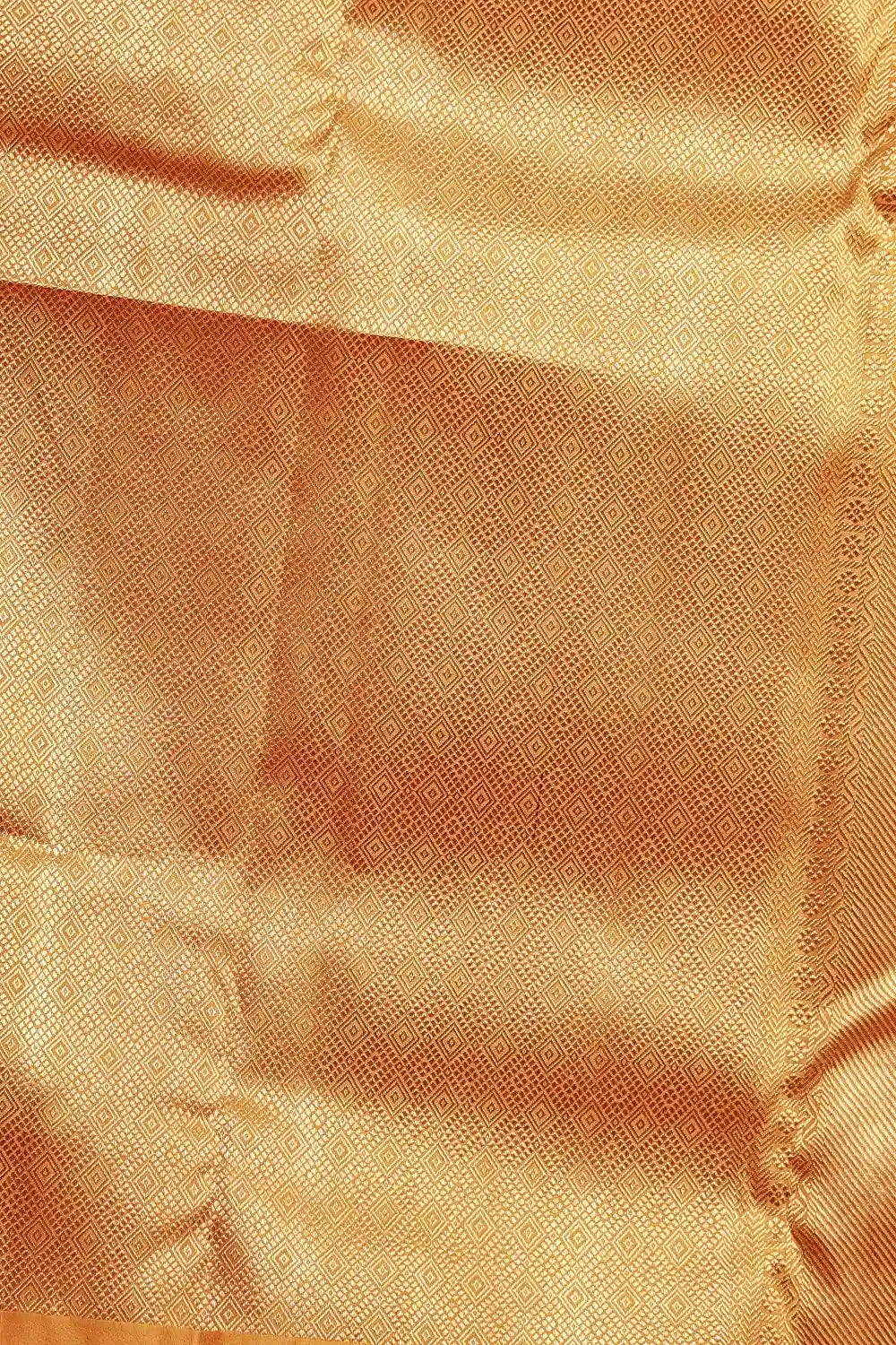 Golden Yellow Kancheepuram Silk Saree