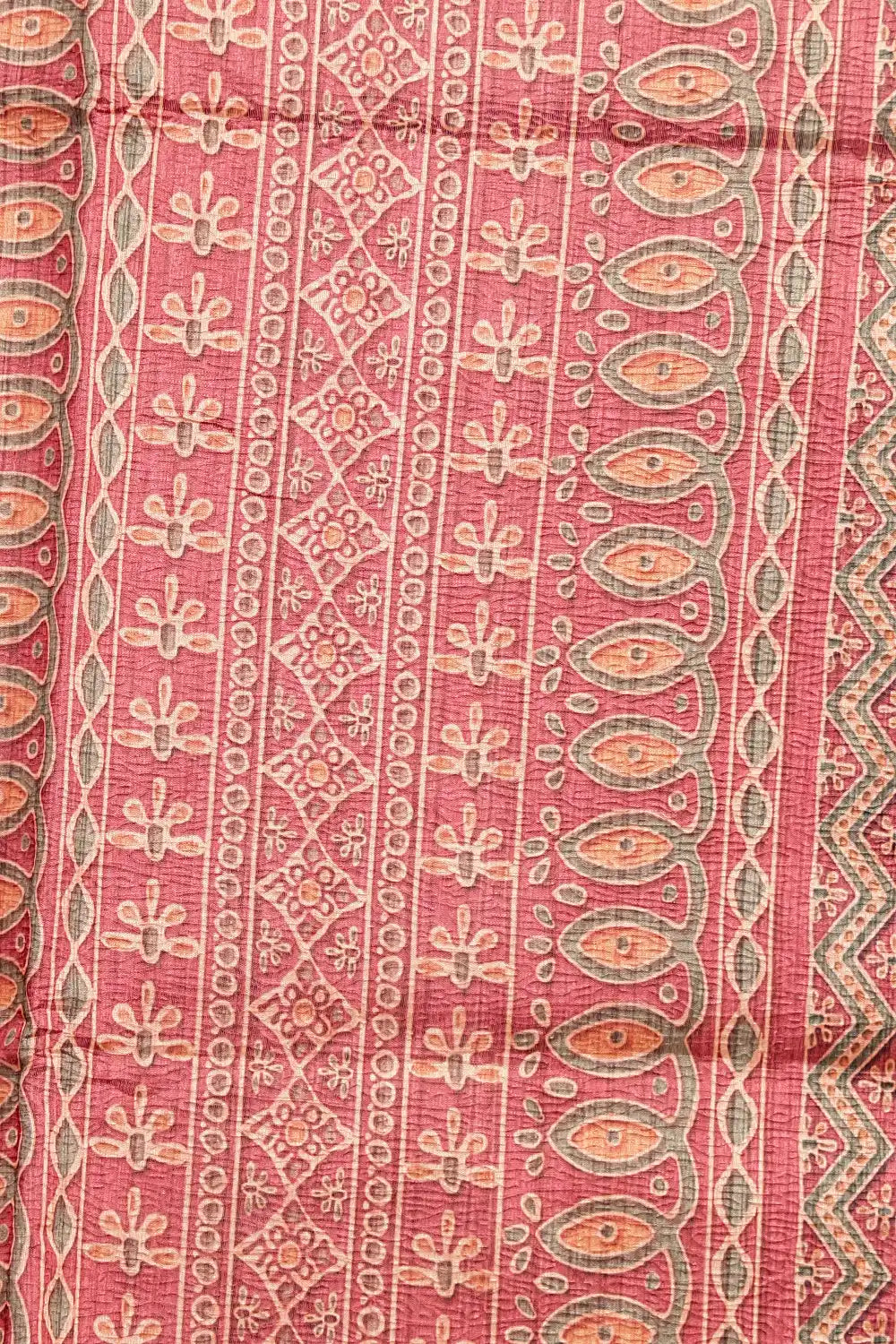Multi Colours Semi Tussar Saree