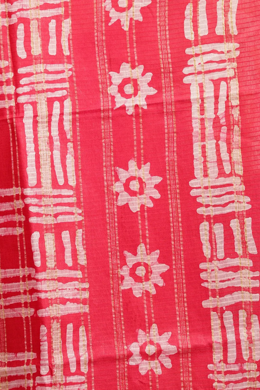 Pink Tussar kota Saree
