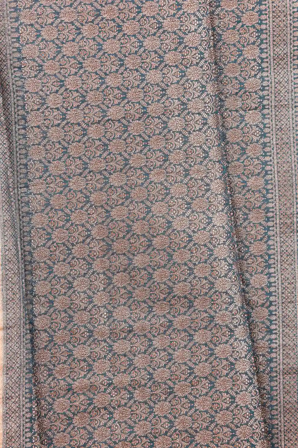 Light Sandal Colour Semi Tussar Saree