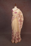 Golden Linen Tissue Saree