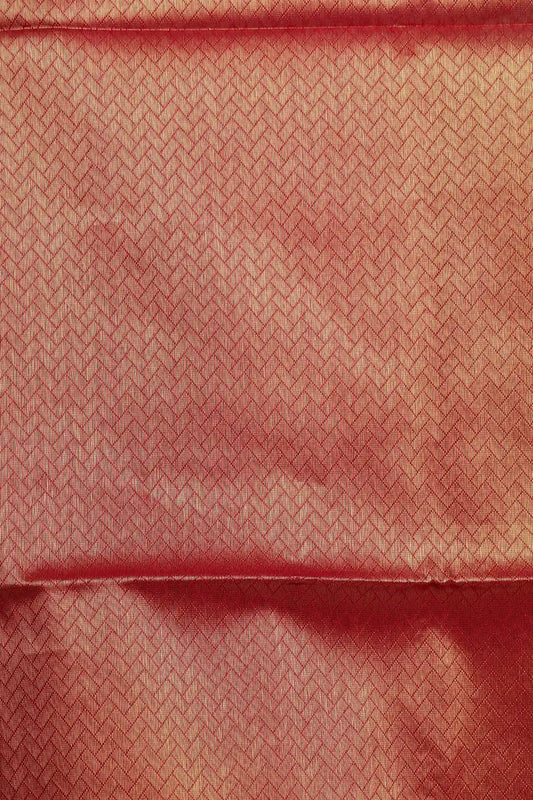 Mustard Yellow And Rani Pink Cotton Silk Saree