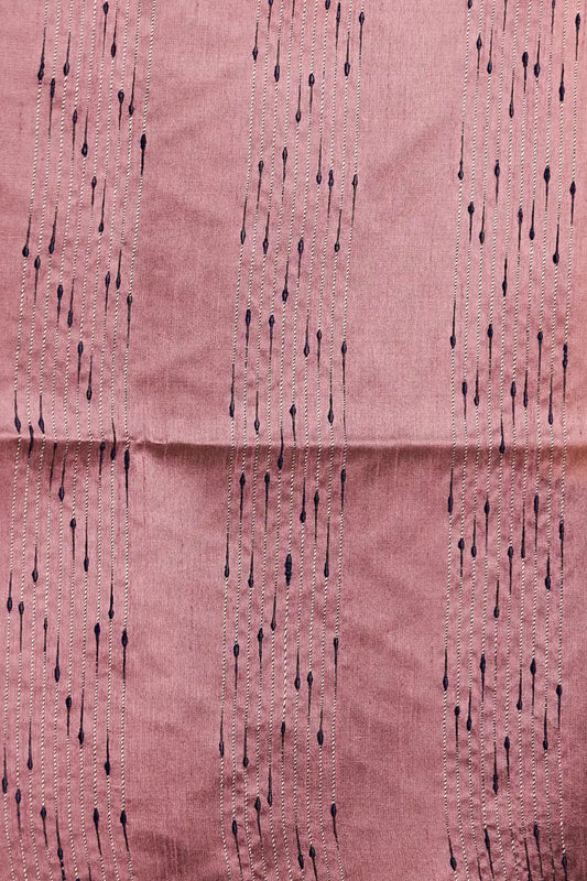 Dark Lavender Semi Jute Silk Saree