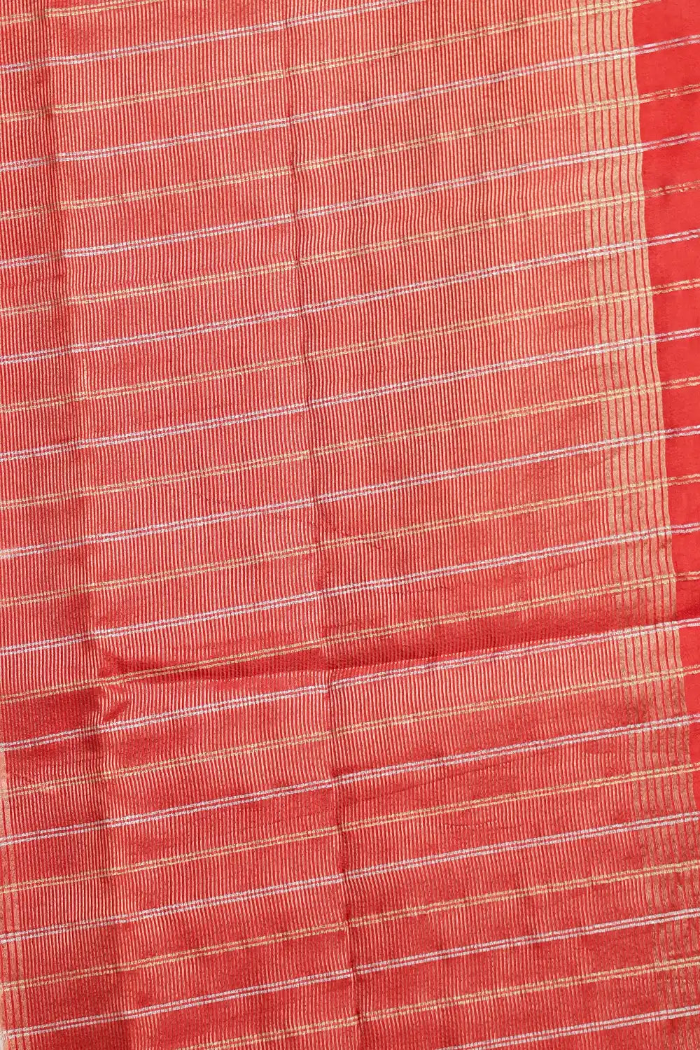 Cream Semi Banarasi Saree